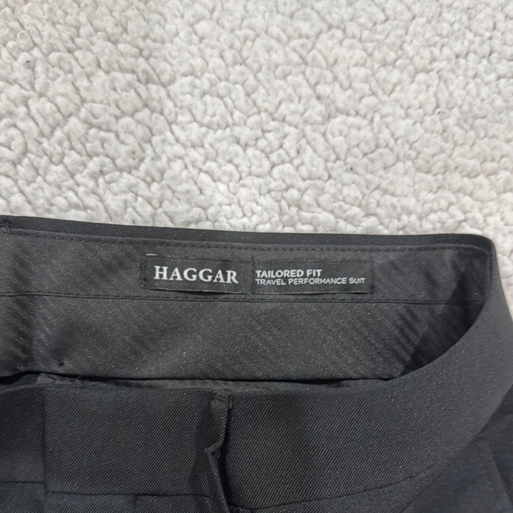 Haggar Men's Black Pants Size34x32 - Picture 5 of 6